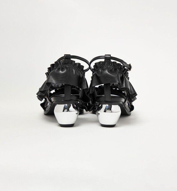 SY UNITED ARROWS「＜SY＞ ポインテッドフリル サンダル50&uarr;」|サンダル|