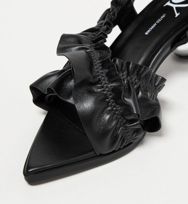 SY UNITED ARROWS「＜SY＞ ポインテッドフリル サンダル50&uarr;」|サンダル|