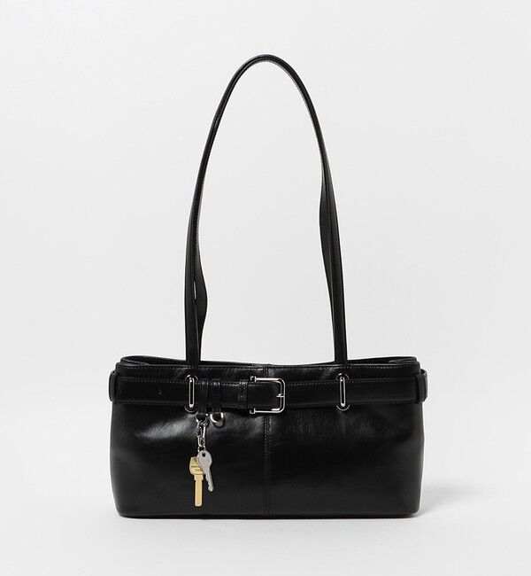 OSOI「＜OSOI＞SHOULDER BROCLE バッグ」|ショルダー・メッセンジャー|BLACK