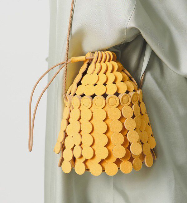 UNITED ARROWS「＜MARY AL TERNA＞MOON ショルダーバッグ」|ショルダー・メッセンジャー|YELLOW