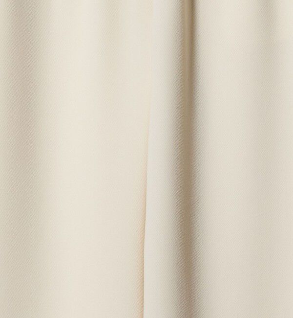 UNITED ARROWS「COMFY ストレート イージーパンツ  WHITE ‐防汚 UVカット ウォッシャブル‐」|スラックス|