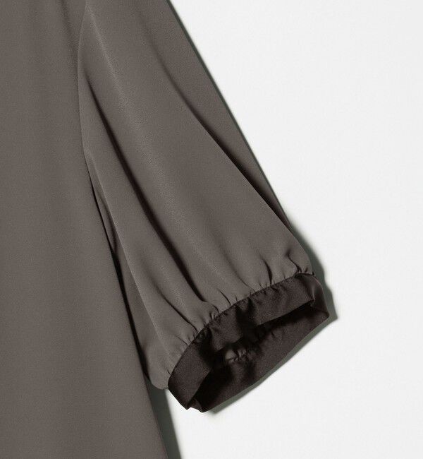 UNITED ARROWS「バイカラーパイピング ショートスリーブ ブラウス」|シャツ・ブラウス|