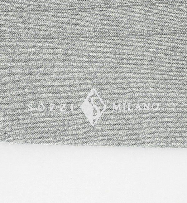 UNITED ARROWS「＜SOZZI＞メランジ リブソックス」|ソックス|