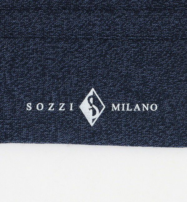 UNITED ARROWS「＜SOZZI＞メランジ リブソックス」|ソックス|