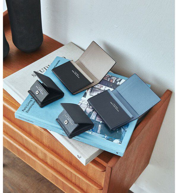 UNITED ARROWS green label relaxing「シボ レザーライク コインケース」|コインケース|