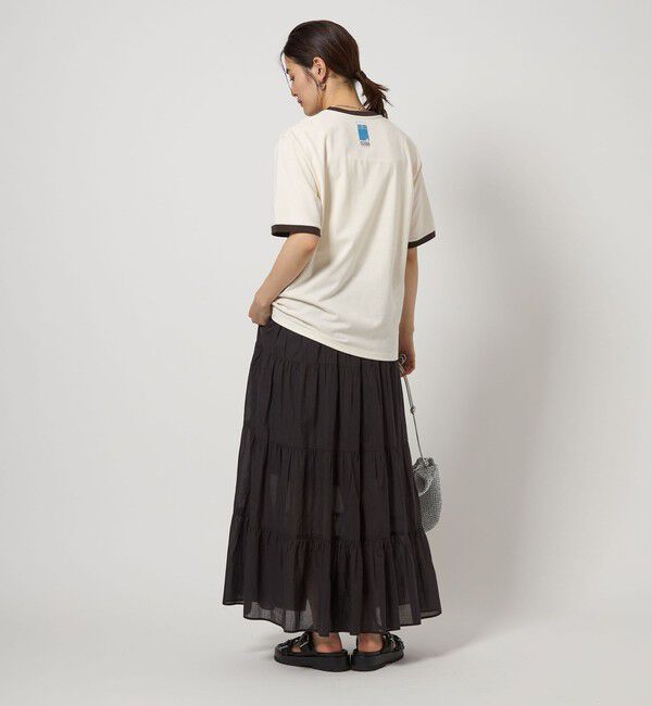 UNITED ARROWS green label relaxing「＜OSORA CAFE＞リンガー Tシャツ」|Tシャツ・カットソー|