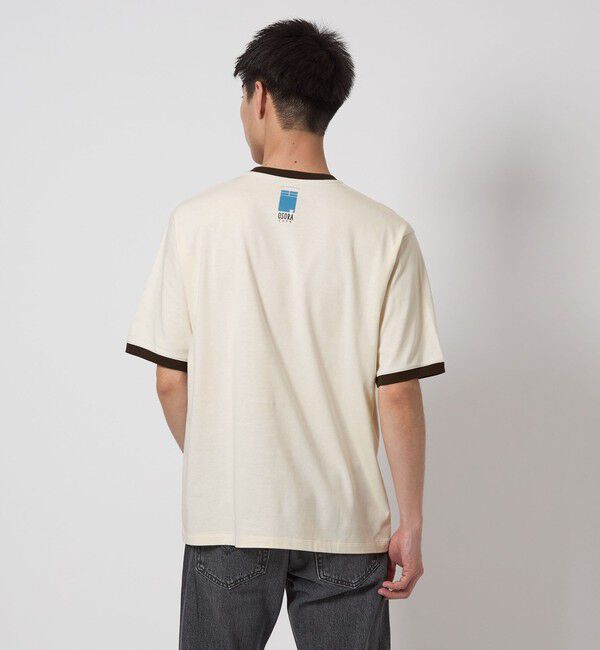 UNITED ARROWS green label relaxing「＜OSORA CAFE＞リンガー Tシャツ」|Tシャツ・カットソー|