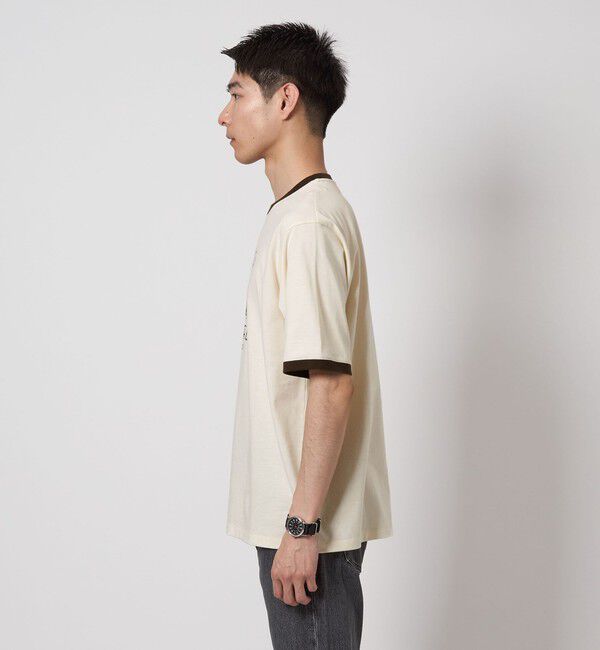 UNITED ARROWS green label relaxing「＜OSORA CAFE＞リンガー Tシャツ」|Tシャツ・カットソー|