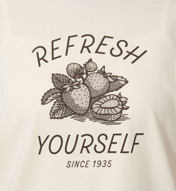 UNITED ARROWS green label relaxing「＜OSORA CAFE＞リンガー Tシャツ」|Tシャツ・カットソー|