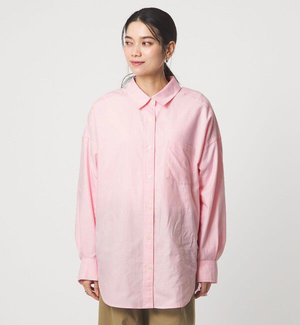 UNITED ARROWS green label relaxing「［size SHORTあり］オックス オーバー シャツ」|シャツ・ブラウス|