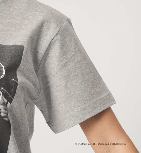 UNITED ARROWS green label relaxing「【別注】＜GOOD ROCK SPEED＞LIFE PC ショートスリーブTシャツ ミディアムグレー」|Tシャツ・カットソー|