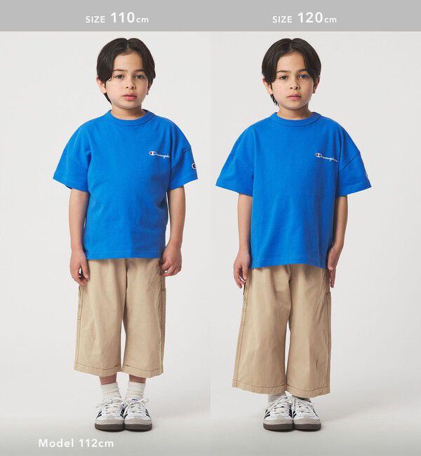 UNITED ARROWS green label relaxing「ツイル クロップド ペインター パンツ / キッズ  100cm-160cm」|チノ|