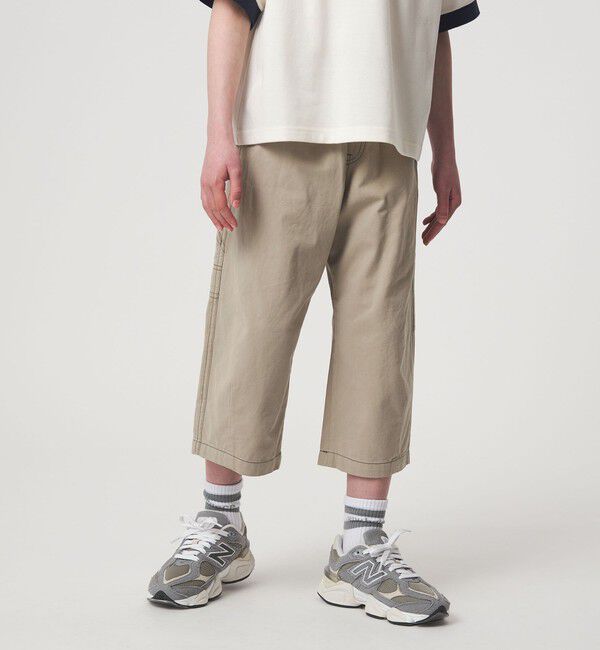 UNITED ARROWS green label relaxing「ツイル クロップド ペインター パンツ / キッズ  100cm-160cm」|チノ|