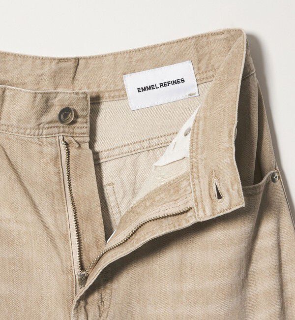 EMMEL REFINES「＜EMMEL REFINES＞EM  ソフト ワイド DNM パンツ」|チノ|