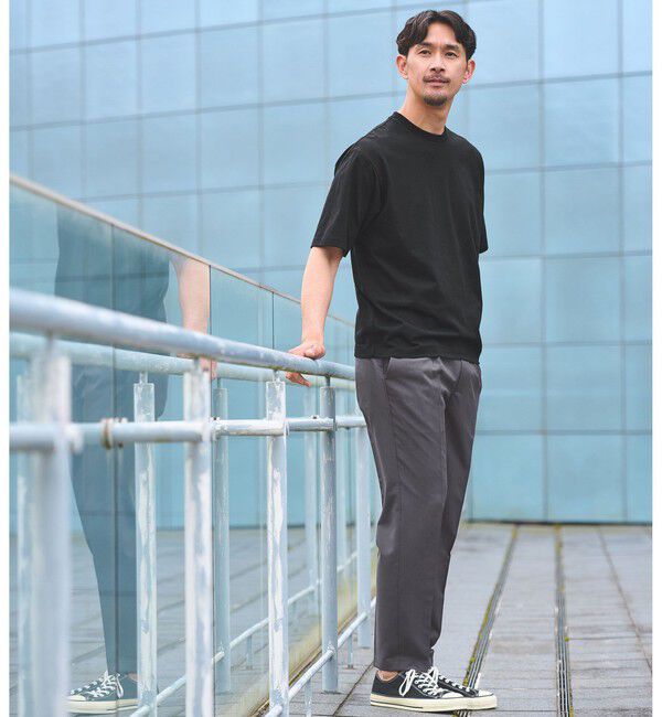 UNITED ARROWS green label relaxing「【WEB限定】JUST fit デイリー ワイド Tシャツ -吸水速乾・抗菌-」|Tシャツ・カットソー|