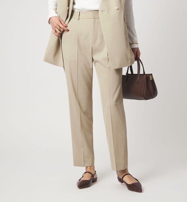 UNITED ARROWS green label relaxing「［size SHORT/TALLあり］サラフール テーパード パンツ 」|スラックス|BEIGE