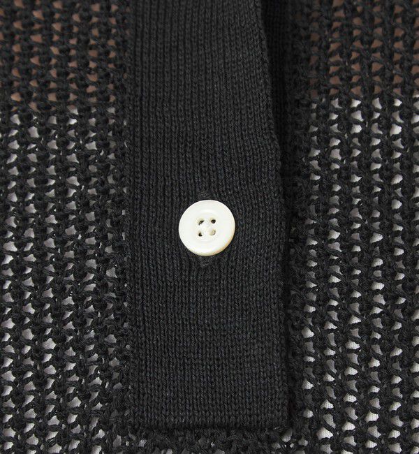 UNITED ARROWS green label relaxing「メッシュ ポロニット ウォッシャブル」|ニット・セーター|