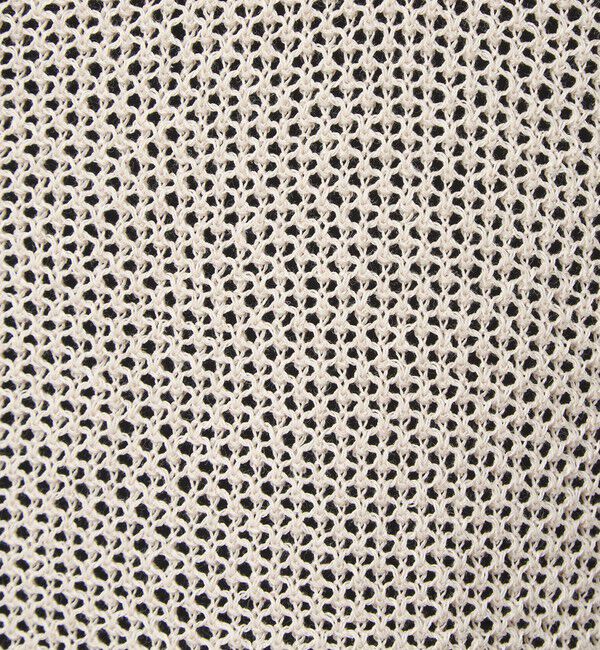 UNITED ARROWS green label relaxing「メッシュ ポロニット ウォッシャブル」|ニット・セーター|