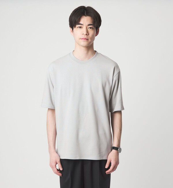 UNITED ARROWS green label relaxing「ダブルフェイス クルーネック 半袖 Tシャツ カットソー -吸水速乾・抗菌-」|Tシャツ・カットソー|