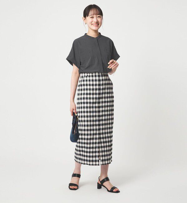 UNITED ARROWS green label relaxing「Breeze Cool ポケット シャツ マシンウォッシャブル 吸水速乾 通気性 UVカット」|シャツ・ブラウス|