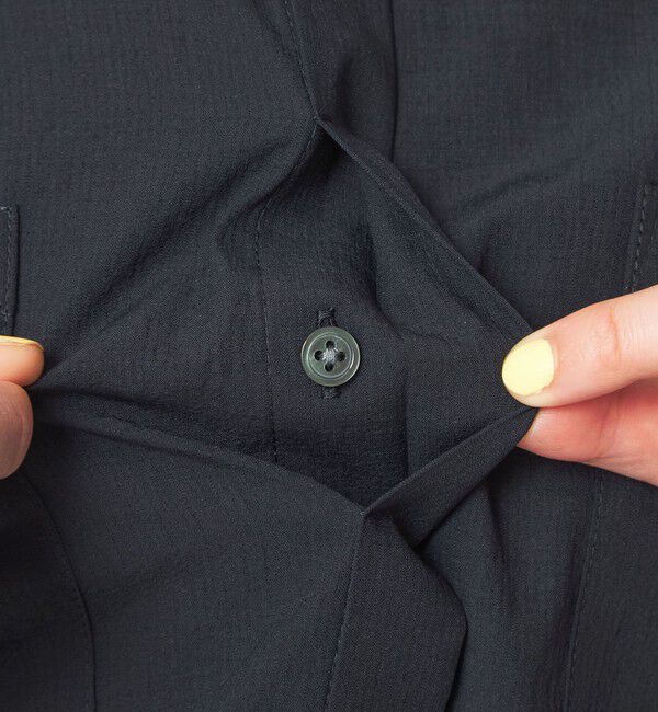 UNITED ARROWS green label relaxing「Breeze Cool ポケット シャツ マシンウォッシャブル 吸水速乾 通気性 UVカット」|シャツ・ブラウス|