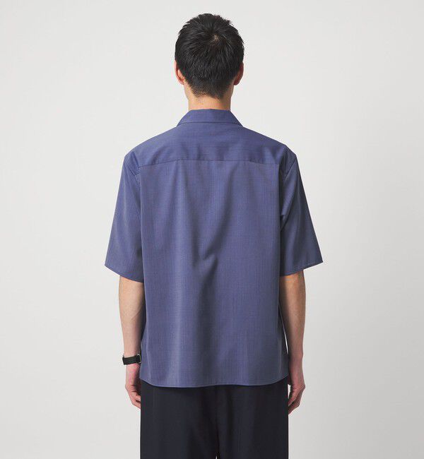 UNITED ARROWS green label relaxing「ウォッシャブルトロ オープンカラー シャツ -ストレッチ-」|シャツ・ブラウス|