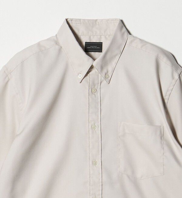 UNITED ARROWS green label relaxing「W/R オックス ボタンダウン 半袖 シャツ」|シャツ・ブラウス|