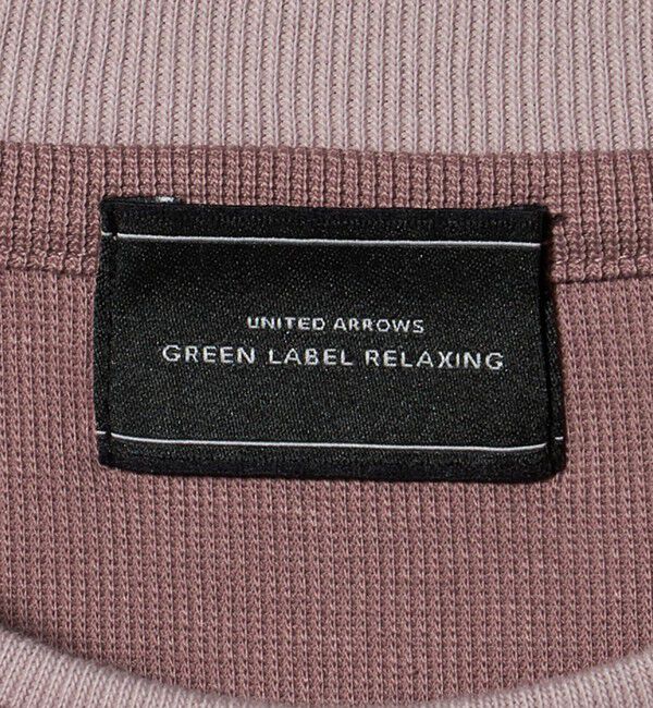 UNITED ARROWS green label relaxing「ピケ フェイクレイヤード クルーネック 半袖 Ｔシャツ」|Tシャツ・カットソー|