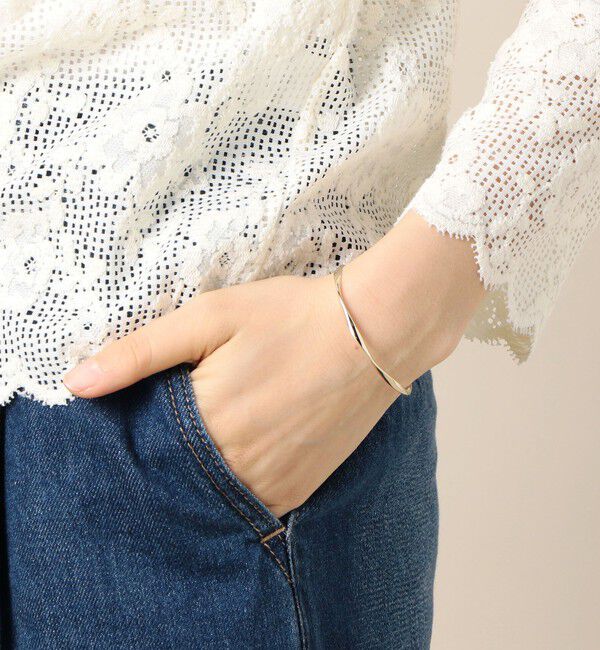 BEAUTY&YOUTH UNITED ARROWS「メタル ヒネリ バングル」|ブレスレット・バングル|