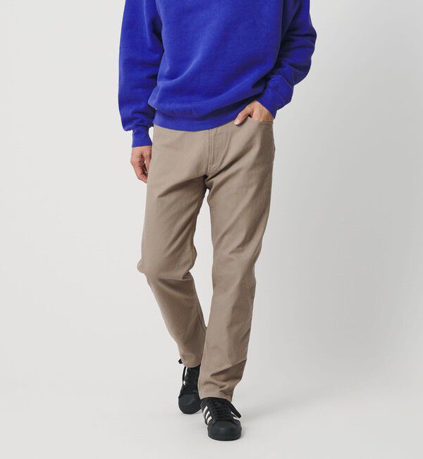 BEAUTY&YOUTH UNITED ARROWS「ストレッチ カツラギ 5ポケット スリムパンツ NO.1」|チノ|BEIGE