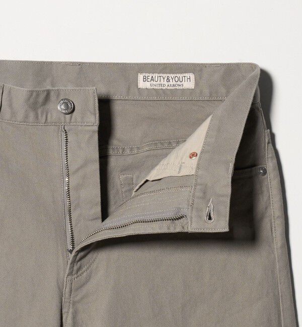 BEAUTY&YOUTH UNITED ARROWS「ストレッチ カツラギ 5ポケット スリムパンツ NO.1」|チノ|