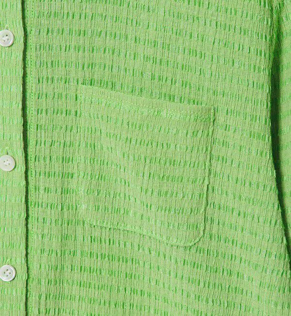 STEVEN ALAN「＜Steven Alan＞クレープ シャツ カーディガン」|カーディガン|