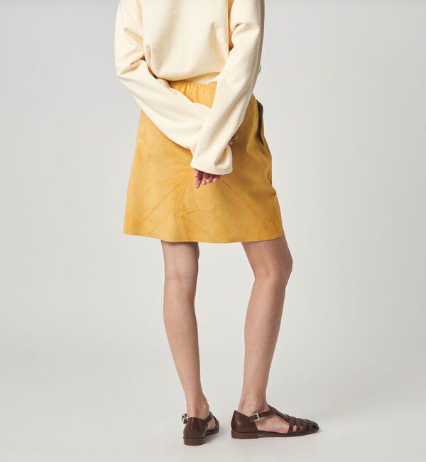 STEVEN ALAN「＜Steven Alan＞スエード イージー ミニスカート」|スカート|