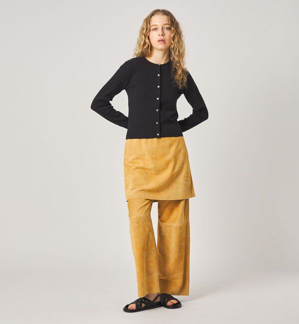 STEVEN ALAN「＜Steven Alan＞スエード イージー ミニスカート」|スカート|