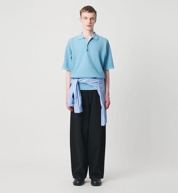 MONKEY TIME「コットン クロップド シャツ」|シャツ・ブラウス|