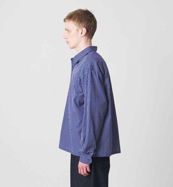 MONKEY TIME「コットン クロップド シャツ」|シャツ・ブラウス|