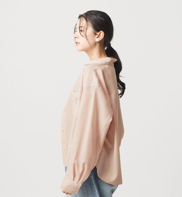 BEAUTY&YOUTH UNITED ARROWS「シアー バックタック シャツ 吸水速乾」|シャツ・ブラウス|LT.PINK