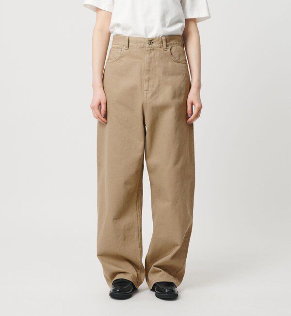 BEAUTY&YOUTH UNITED ARROWS「ワイド ルーズ デニムパンツ」|デニム|
