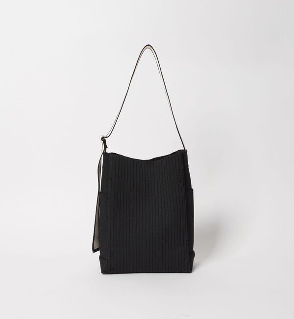 BEAUTY&YOUTH UNITED ARROWS「ラインテープ ニット ショルダーバッグ」|ショルダー・メッセンジャー|