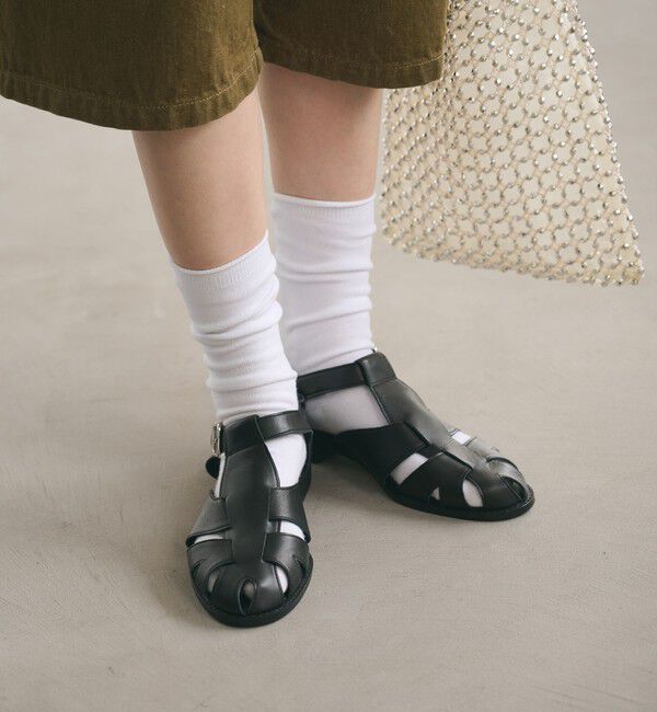 BEAUTY&YOUTH UNITED ARROWS「ギャザー グルカサンダル」|サンダル|