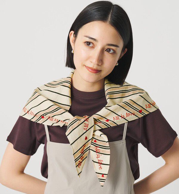 BEAUTY&YOUTH UNITED ARROWS「＜BENARAS by citrus＞ストライプ スカーフ」|バンダナ・スカーフ|