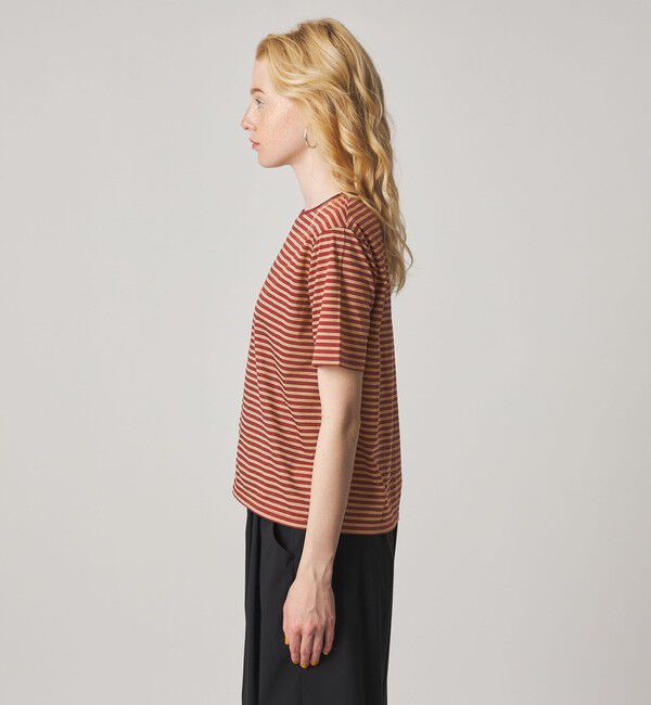 STEVEN ALAN「＜Steven Alan＞ボーダー プルオーバー」|Tシャツ・カットソー|