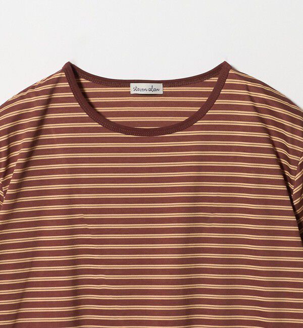 STEVEN ALAN「＜Steven Alan＞ボーダー プルオーバー」|Tシャツ・カットソー|