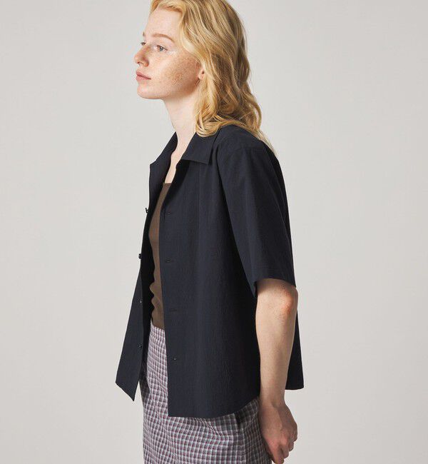 STEVEN ALAN「＜Steven Alan＞コットン ショートスリーブ シャツ」|シャツ・ブラウス|