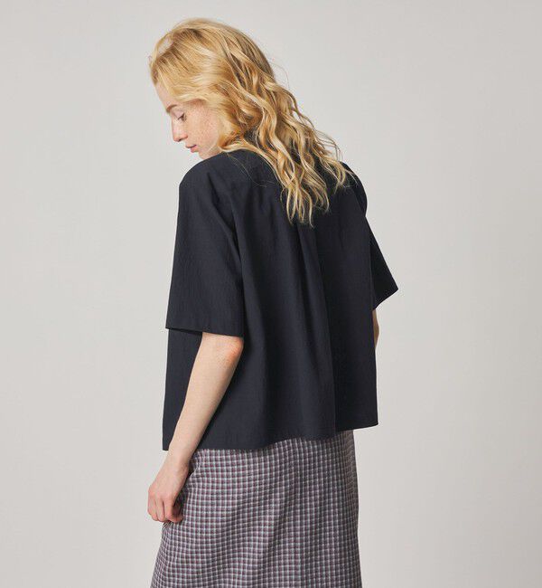 STEVEN ALAN「＜Steven Alan＞コットン ショートスリーブ シャツ」|シャツ・ブラウス|