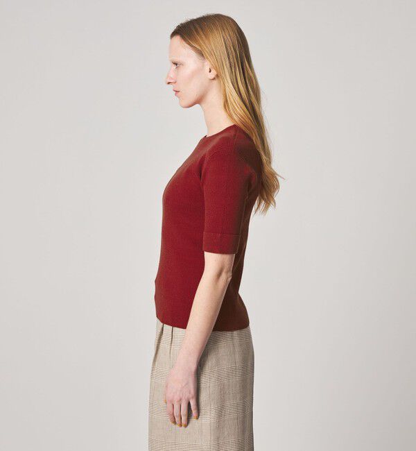 STEVEN ALAN「＜Steven Alan＞リブ プルオーバー ニット」|ニット・セーター|