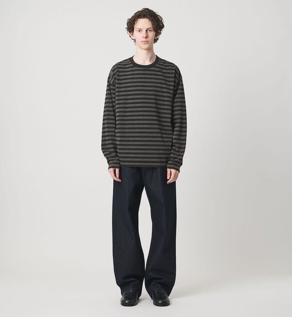 MONKEY TIME「ライトオンス リジッド デニム ルーズ レギュラー パンツ」|チノ|