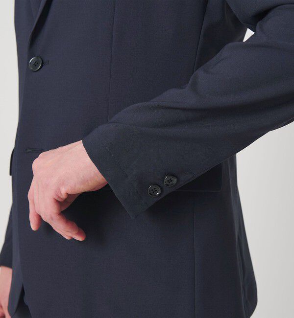 BEAUTY&YOUTH UNITED ARROWS「【WEB限定 WARDROBE SMART】 Reflax ポプリン ジャケット＆イージーパンツ」|スーツ|