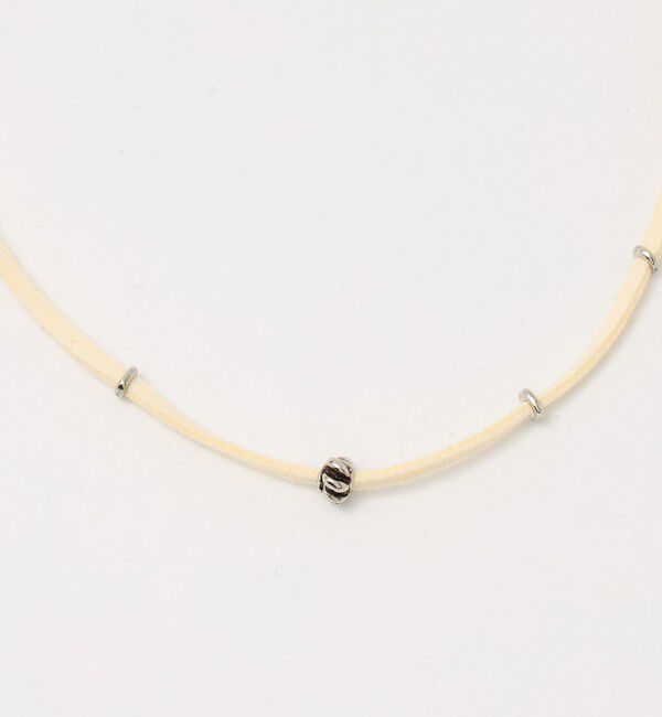 BEAUTY&YOUTH UNITED ARROWS「コード&times;メタルパーツ チョーカー ネックレス」|ネックレス|