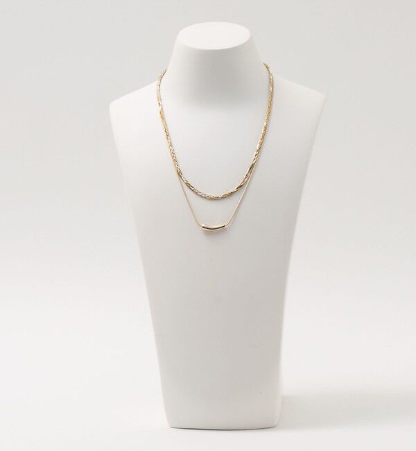BEAUTY&YOUTH UNITED ARROWS「メタル ブレイド ネックレス 3WAY」|ネックレス|